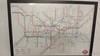 Obraz-Londýnské metro 96x65 cm