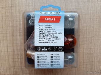 Sada autožárovek - Škoda Fabia 1