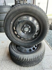 Prodám 2 ks celoročních kol Audi Seat Škoda 205/55R16