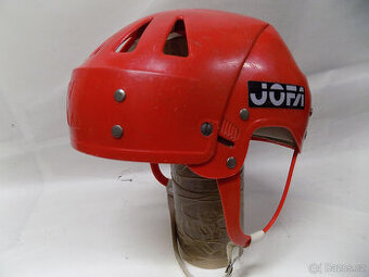 Hokejová helma JOFA VM (originál Made in Sweden) - červená