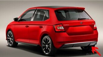 Fabia 3 Monte Carlo zadní spoiler, difuzor 6V6807796