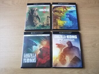 7disc 4K UHD+BD kolekce GODZILLA+KONG (CZ vydani)