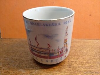 hrníček SPARTAKIÁDA 1955