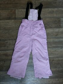 Růžové lyžařské kalhoty Zn. C&A vel. 110