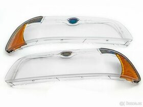 Kryty světel (Plexi) - BMW E39 - Facelift - NOVÉ - Orange