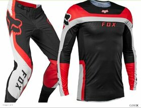 MX komplet Fox Flexair Efekt Combo - Red
