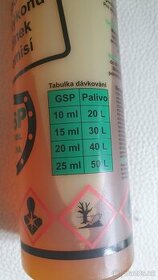 GSP - aktivní aditivum do benzínu a do nafty - PATENTOVÁNO