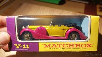 Matchbox yesteryear Y11 LAGONDA STRAWBERRY EXTRA RARE