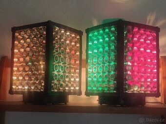 Retro barové disko lampy