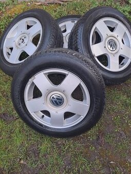 Alu kola 5x100 originál VW Golf, Bora 195/65 R16