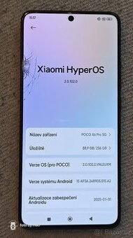 Prodám Poco X6 Pro 8/256gb funkční s vadou.