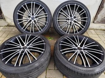 ALU 5x120 r18 ALUETT + LETNÍ PNEU - ZÁNOVNÍ SADA