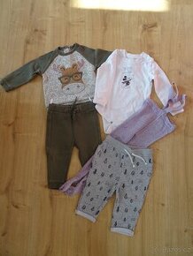 Mix dětské oblečení, vel. 80 - termo souprava C&A