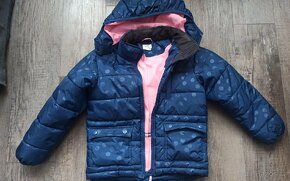 Zimní bunda vel.122 zn.H&M