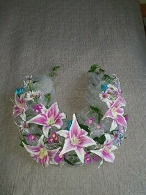 Svatebni kytka na stul delka 90cm