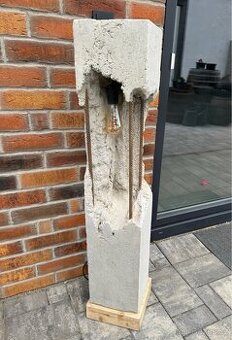 Betonová lampa