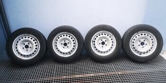 Original kola T5 T6 5X120 R16 s letními pneu 205/65/R16C