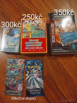Pokemon balíčky (thajsko)