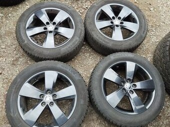 ALU Sada Škoda Kamiq/ Scala 6x16 et35+zimní pneu 195/60/16