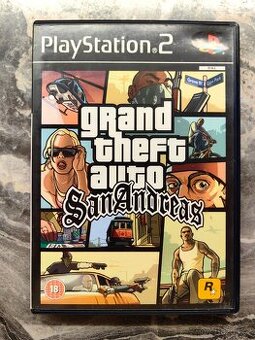Grand Theft Auto San Andreas UK ps2 - 1