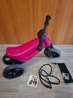 Odrážedlo Funny Wheels Rider Sport 2v1 – Růžové