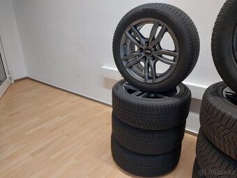 Alu kola 5x112 + pneu Hankok 225/50 R17 Dot 2722