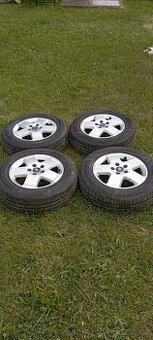 4x letní pneu s alu disky 195/65 R15 91T