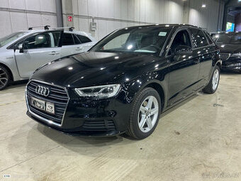 Audi A3 Sportback 1.6 TDi navi, kůže, DPH, automat, 2019