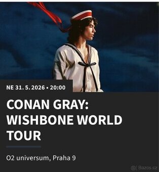 Conan Gray-31.5.2026 O2 universum, Praha
