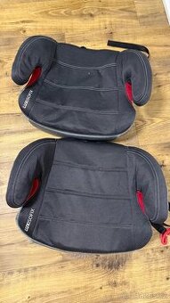 2x podsedák Lux Isofix Universe, šedý, sk. II–III, 15–36 kg
