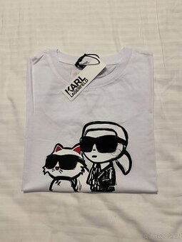Karl Lagerfeld dámské triko bílé