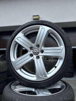 Alu kola 5x112 r18 s pneu (Cadiz)