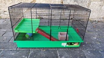 Větší klec pro hlodavce 28x50x32cm včetně příslušenství