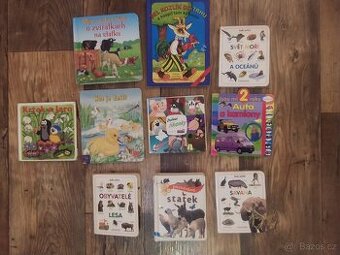 Dětské knihy, leporela pro nejmenší.
