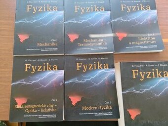 5 dílu Fyziky - David Halliday, Robert Resnick, Jearl Walker