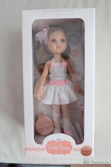 NOVÁ Panenka Paola Reina Carla - bílá baletka 32cm