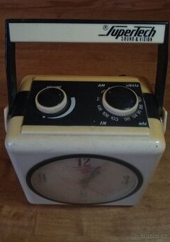 Historické sběratelské radio SuperTech Sound & Vision Model