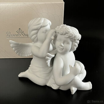 Rosenthal Soška, dekorace Dva andělé 12.5 cm