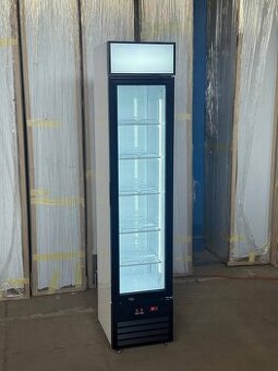 Prosklená chladicí lednice SLIM 39x49x188cm