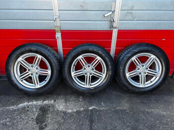 ALU kola 3x Audi 17" 8J ET39 zimní pneu 235/65/R17 - 1