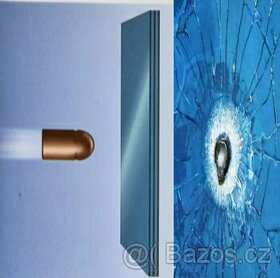 Neprůstřelná / nerozbitná skla 3 kusy