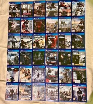 Akční tituly her ps4 ps5