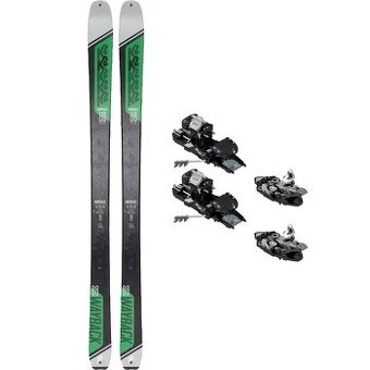 nové - skialp set K2 wayback 88 + vázání + pásy