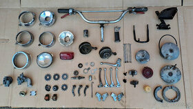 díly na Jawa 50 - pionýr pařez 550, 555, 05, 20, 21, 23 atd.