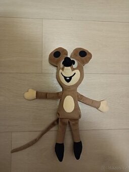 Plyšová myška od krtečka