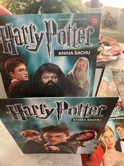 Šanon s časopisy Harry Potter