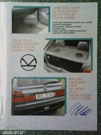 Kapsa ke spolujezdci Škoda Felicia