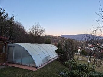 Zastřešení bazénu 855×495cm