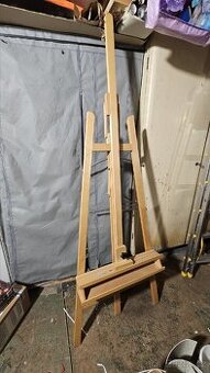 Ateliérový malířský stojan bukový 180 cm