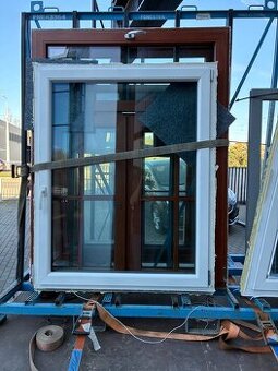 Plastové okno 120x150 Bílá